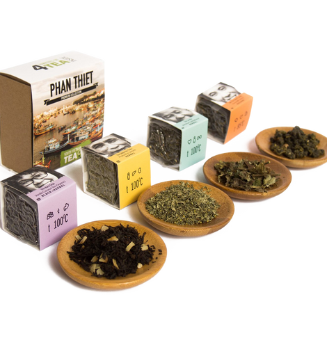 Sense Asia Tea Sampler Tea Gift Collection of Loose Leaf Teas Sampler PHAN THIET